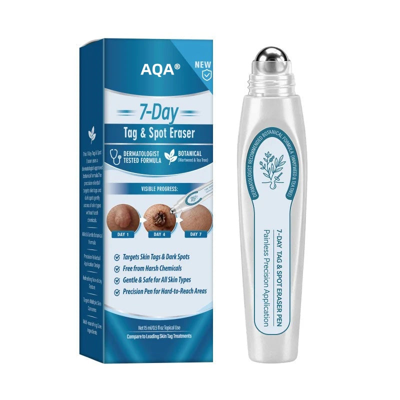 7-Day Skin Tag & Spot Eraser Painless & Scar-Free Advanced Imperfection Removal Rollerball Pen