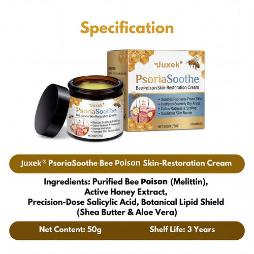 Juxek® PsoriaSoothe Bee Poison Skin Restoration Cream