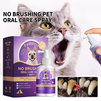 🍃NO BRUSHING oral care spray for dogs cats