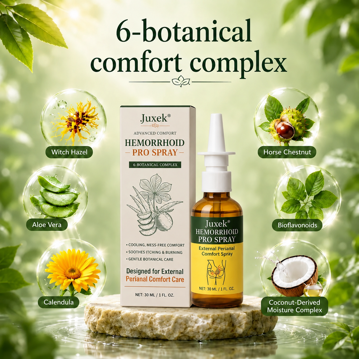 Juxek® Advanced Comfort Hemorrhoid PRO Spray