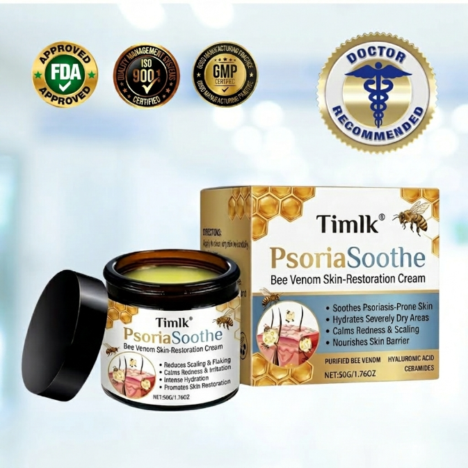 LOVILDS® PsoriaSoothe Bee Venom Skin-Restoration Cream